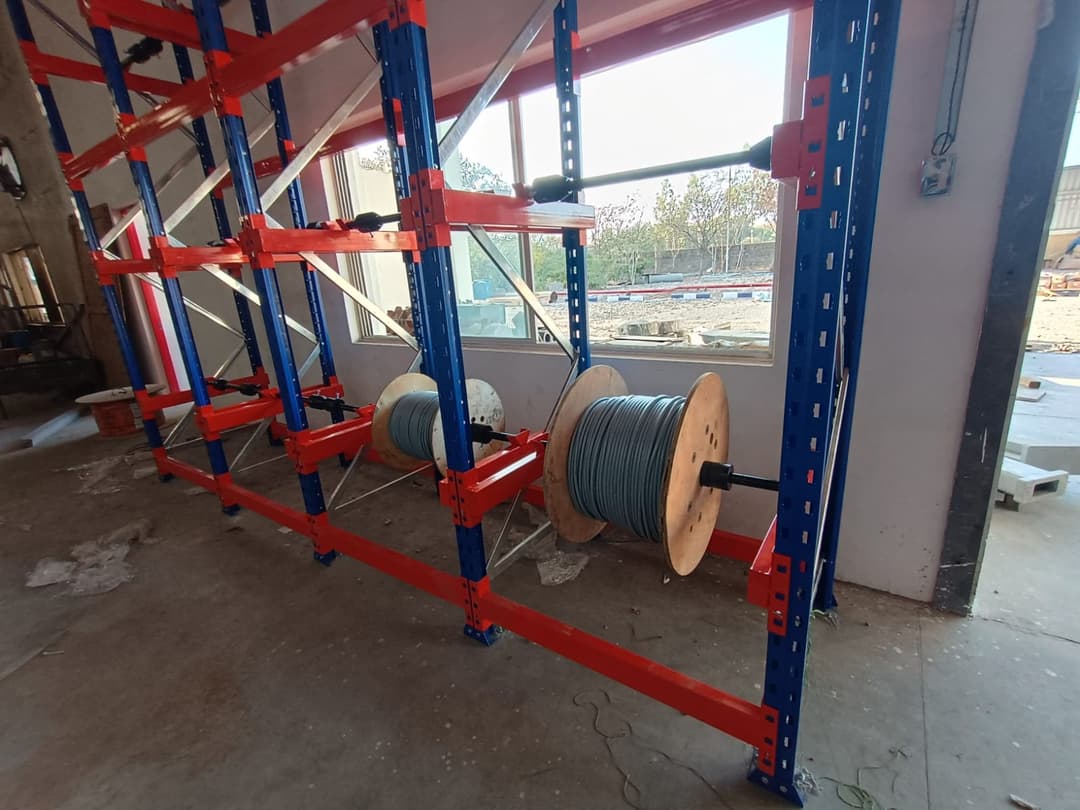 Cable Reel Rack
